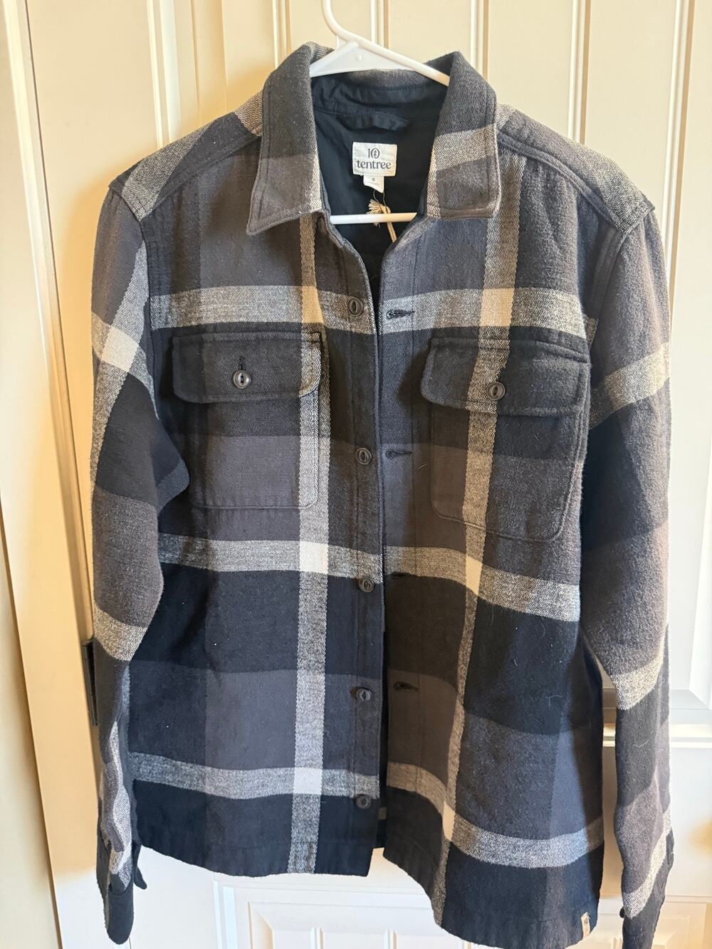 Mens Tentree flannel Jacket